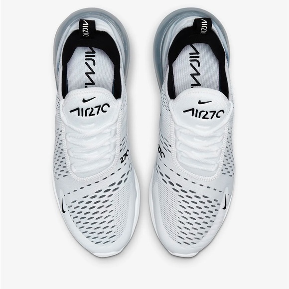 Nike Men’s White & Black Air Max 270 - Picture 8 of 12